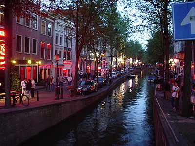 Amsterdam, De Wallen Red Light District